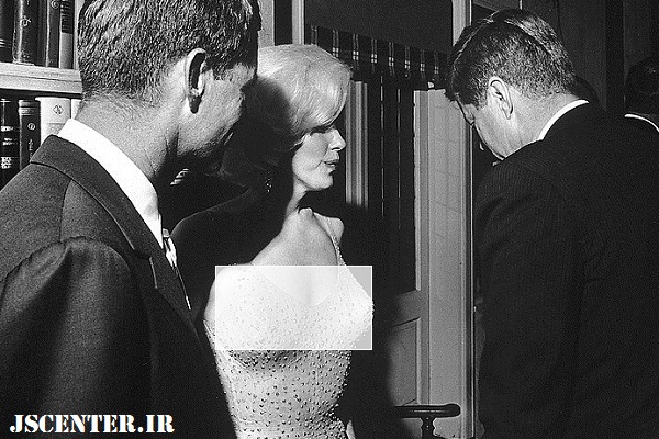 مریلین مونرو و جان اف کندی