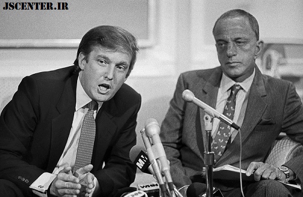 روی کوهن و دونالد ترامپ و فیلم کارآموز The Apprentice 2024