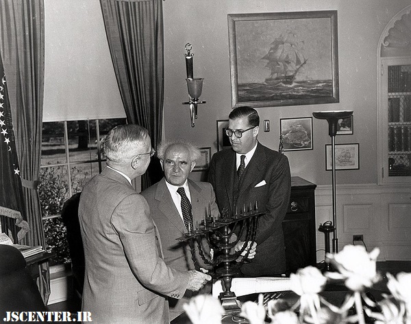 دیوید بن گوریون و هری ترومن