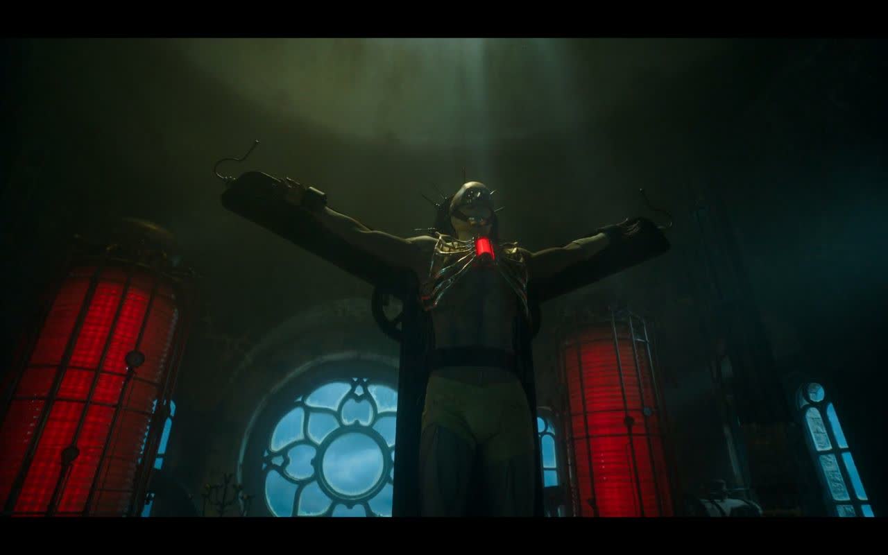 مسیح وارونه در فیلم فرانکنشتاین 1 Frankenstein 2025