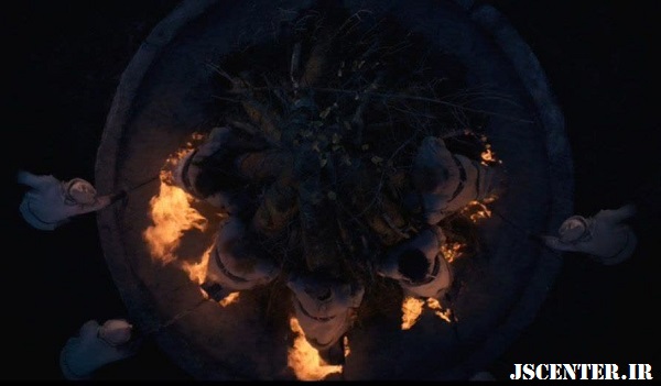 آتش زدن افراد بینا در سریال See