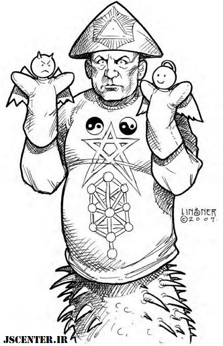 آلیستر کراولی و کمیک - هالیوود یهودی و کابالیست