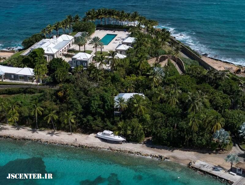 جزیره کوچک خصوصی جفری اپستین محل اصلی انجام مناسک شیطانی الیت آمریکایی