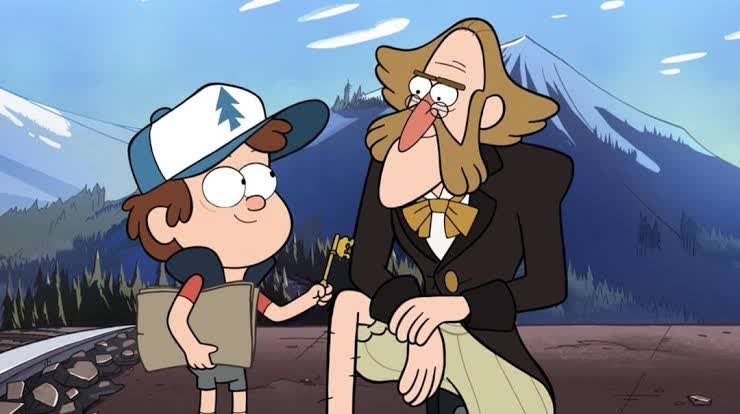 نقد انیمیشن آبشار جاذبه (Gravity Falls) ظهور بیل سایفر در گرویتی فالز 05