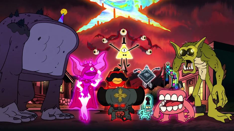 نقد انیمیشن آبشار جاذبه (Gravity Falls) ظهور بیل سایفر در گرویتی فالز 06