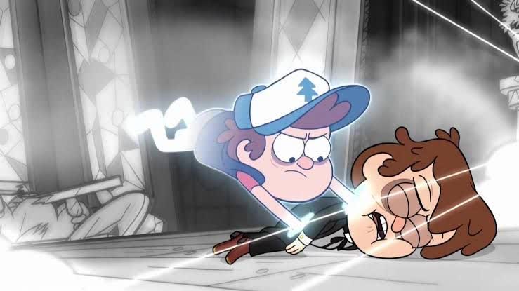 نقد انیمیشن آبشار جاذبه (Gravity Falls) ظهور بیل سایفر در گرویتی فالز 07