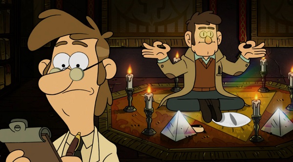 نقد انیمیشن آبشار جاذبه (Gravity Falls) ظهور بیل سایفر در گرویتی فالز 15