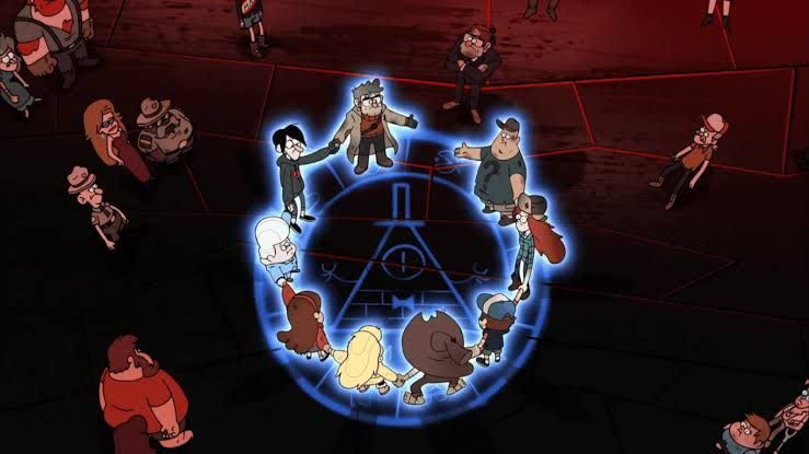 نقد انیمیشن آبشار جاذبه (Gravity Falls) ظهور بیل سایفر در گرویتی فالز 19